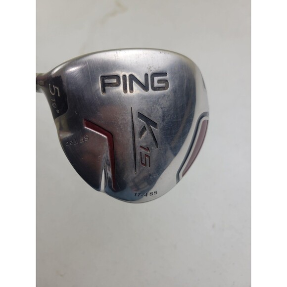Ping Other - Ping K15 5 Wood 19 Degree Black Dot SF Tec Graphite Shaft Regular LH 17- 4 SS